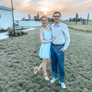 Light Blue Wedding Guest Dress